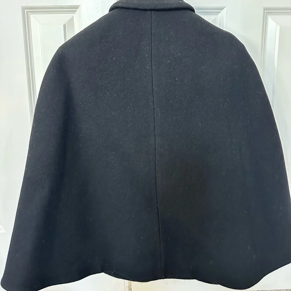 kate spade Black Cape with Bow Detail - Picture 3 of 6